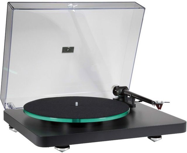 NAD C 558 Plattenspieler mit Riemenantrieb in Graphite/Grau/Schwarz - Bild 1