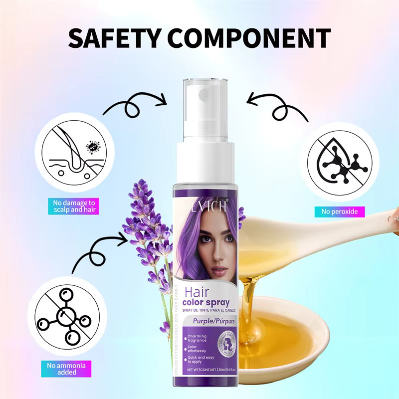 Temporäres Haarfärbespray, Unisex - Bild 3