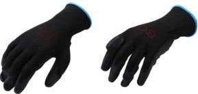 BGS Mechaniker-Handschuhe Schwarz Größe 10 XL mit PU-Beschichtung nach EN 388 - Bild 1