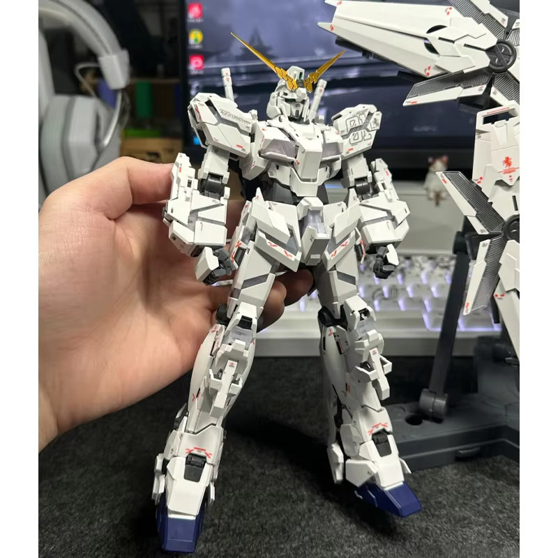 SHENSHOU Mgex Einhorn Ver.Ka Rx-0, Plastikmodellbausatz, 1/100 - Bild 3
