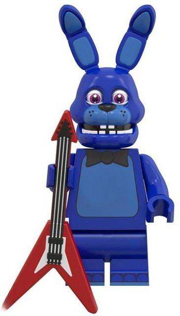 Yiran toy 1 Mini-Bausteine Bonnie-Ornament Montagebausteine Figuren Chica Foxy Bär Freddy Fazbear Spielzeug Zubehör - Bild 1