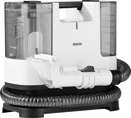 N8WERK 03482 Teppichreiniger mit Sprühbehälter in Weiß - Bild 1