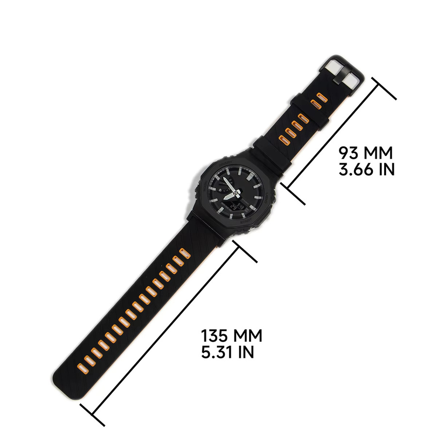 CHIICSMART Uhrenarmband Silikon, Schwarz - Bild 4