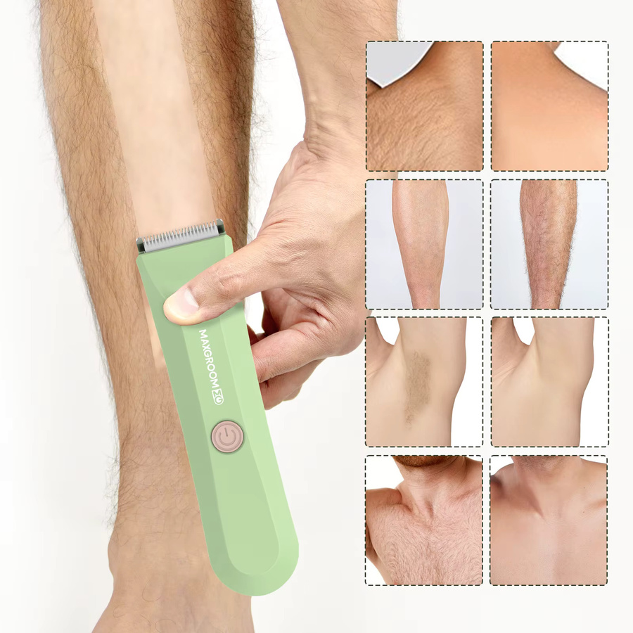 MAXGROOM Körperhaarschneider für Herren, wasserdicht, Keramikklinge - Bild 3