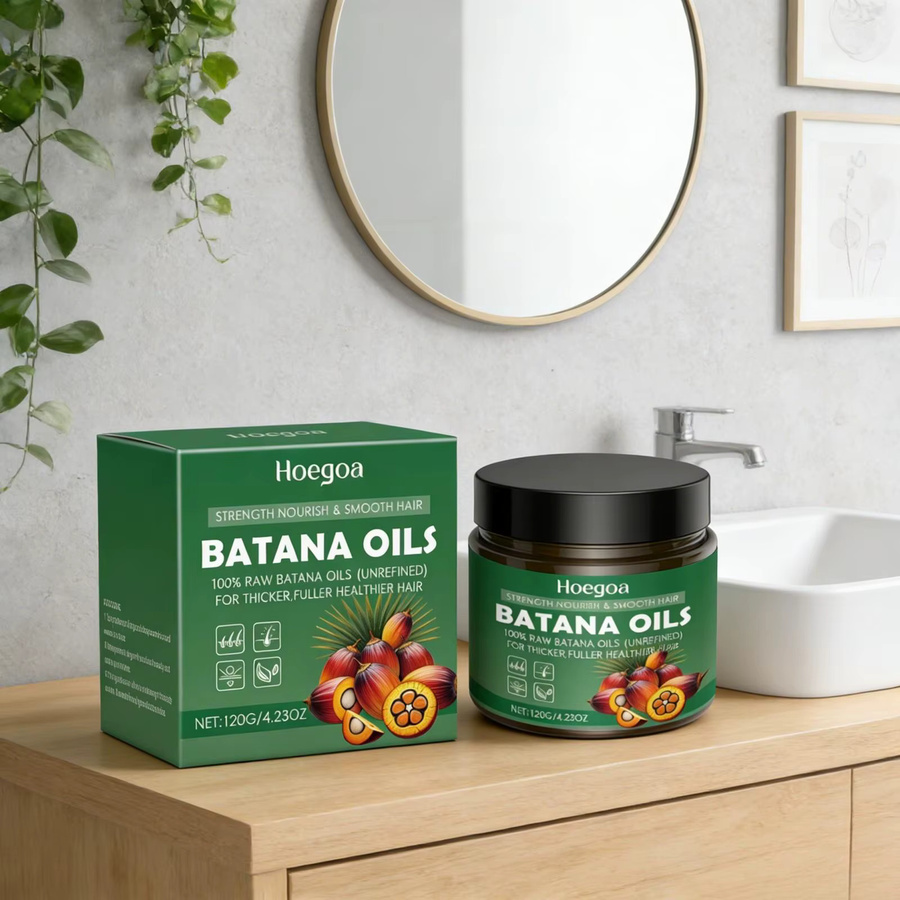 HOEGOA Batana-Öl, Haarmaske für trockenes und strapaziertes Haar, Unisex - Bild 2