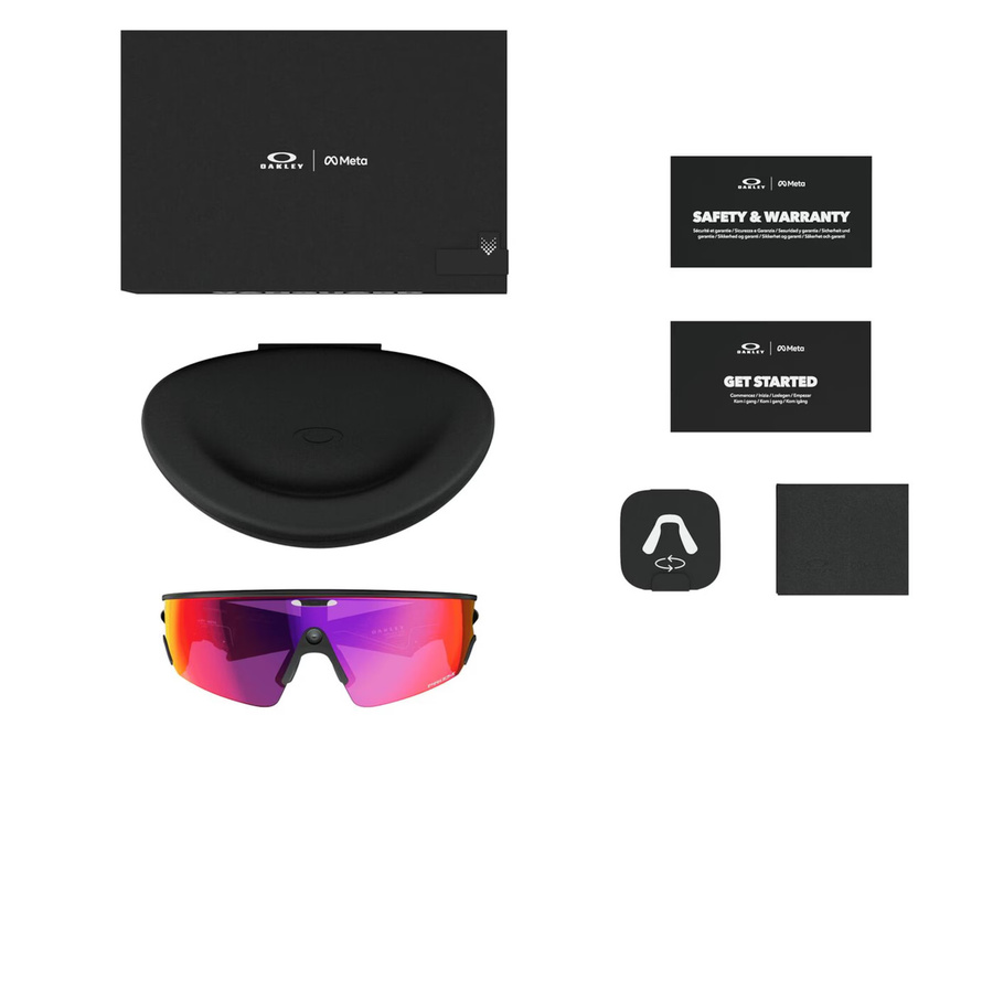 Oakley Meta OW8001 VANGUARD Smart Brille in Schwarz und Multicolour mit Bluetooth und Wi-Fi sowie Wasserbeständigkeit - Bild 2