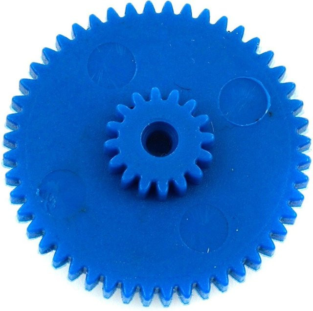VDO BGE655 VDO Tachometer Kilometerzähler Reparatur Zahnrad mit 48x16 Zähnen in Blau - Bild 1
