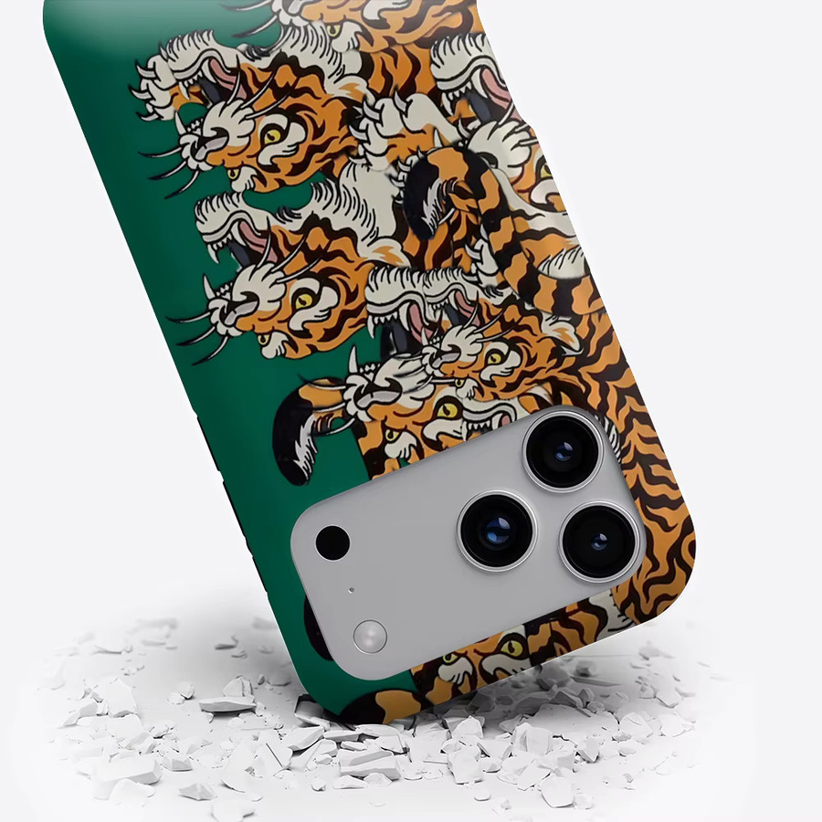 Tiger Horde Magnetische Handyhülle für iPhone 17 16 15 14 13 Pro Max Plus in Multicolour, Robuste Einzel- und Doppelschicht-Schutzhülle - Bild 3