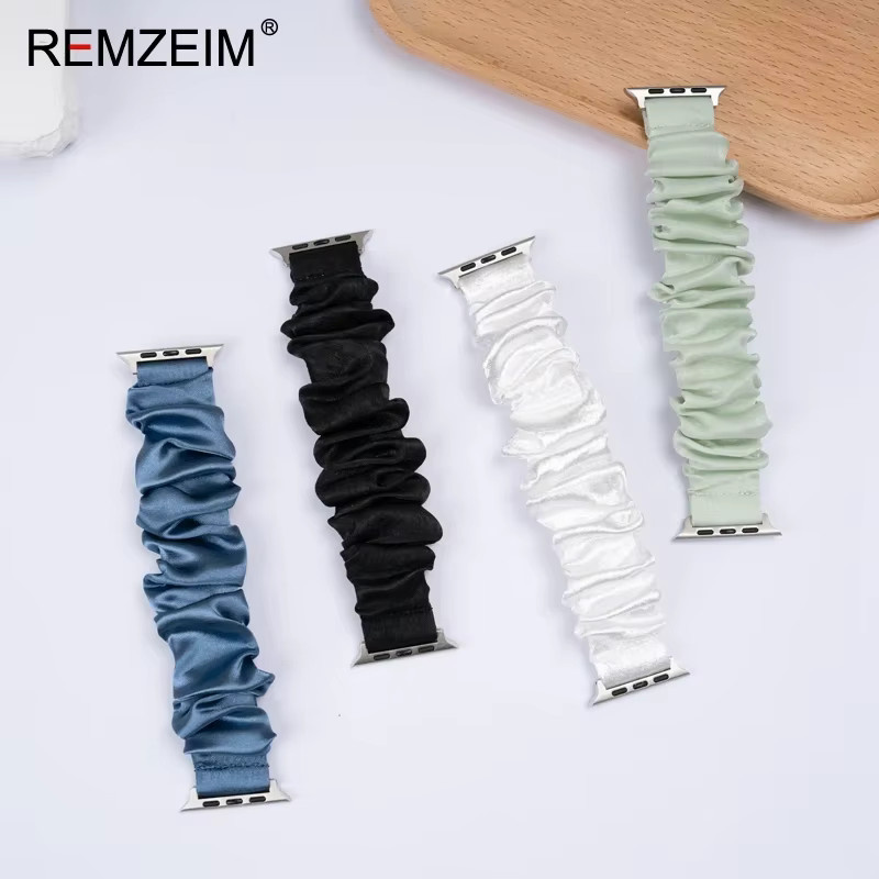 REMZEIM Uhrenarmband Scrunchie, Textil, Damen - Bild 2