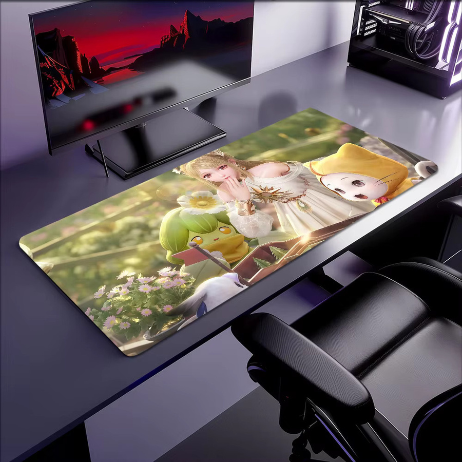 N-Nikki Mauspad Multicolor mit Lockedge-Funktion und Infinity-Kissen für Gaming und Büro - Bild 2