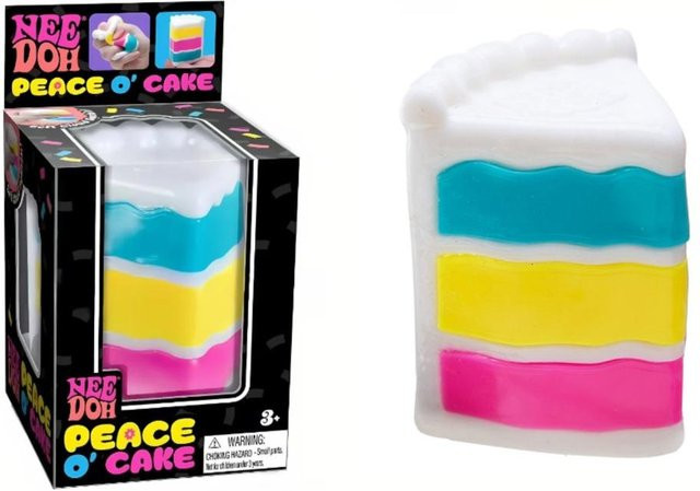 Schylling NeeDoh Nice Cube, Sensorischer Anti-Stress-Block, Fidget-Spielzeug - Bild 1