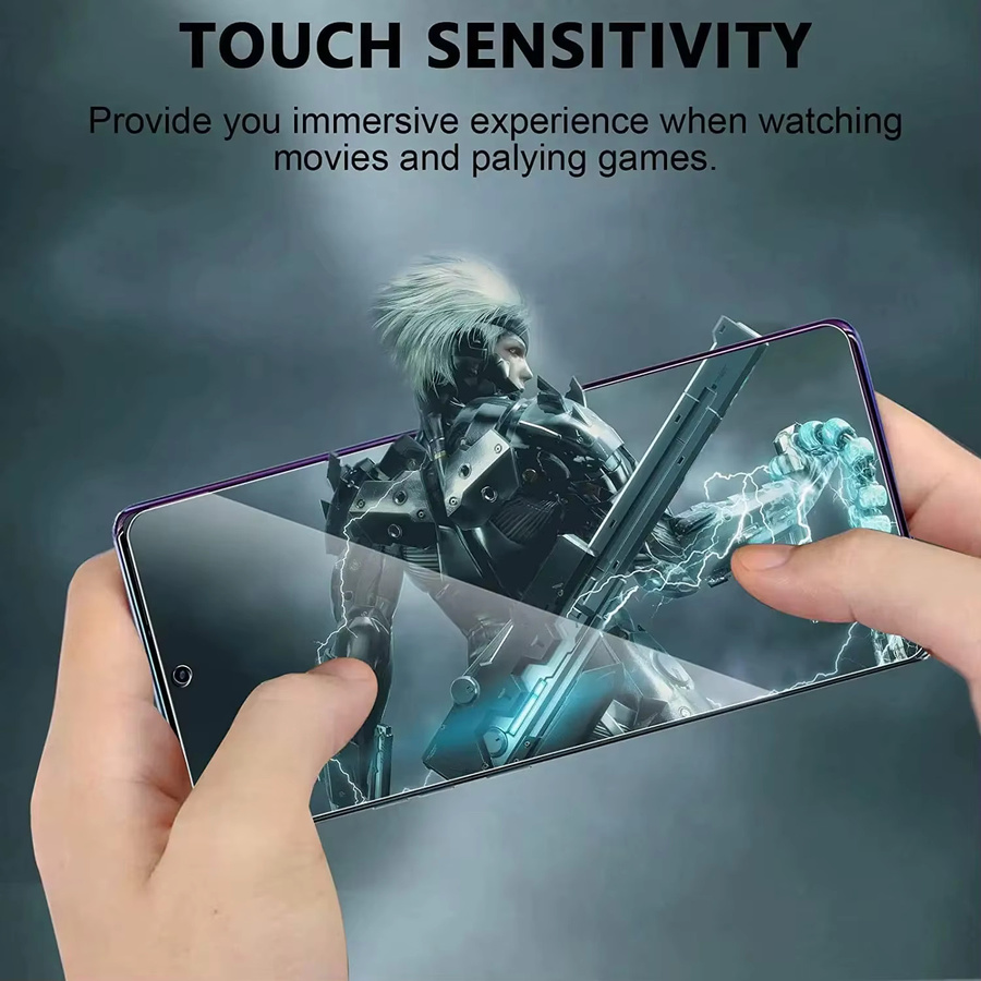 Hydrogel Display Schutzfolie für Samsung Galaxy S24 Ultra S25 Plus S23 S25 FE S21 S20 FE A55 A05 A53 A35 S22 Plus, Transparent, Vollabdeckung - Bild 4
