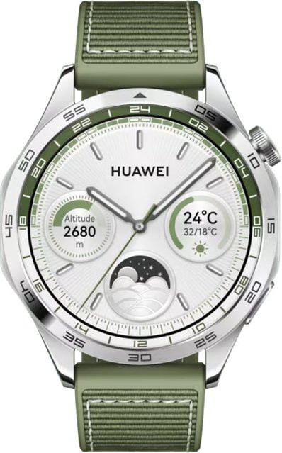 Huawei WATCH GT 4 Smartwatch Grün Edelstahl mit AMOLED Display, GPS und WLAN - Bild 1