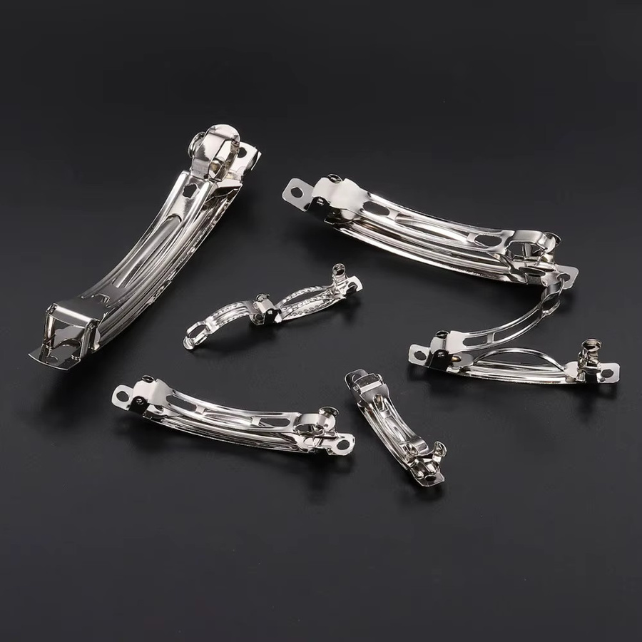 YouYoungDifferent Haarspange, Rhodium, Bogen, 10 Stück - Bild 2