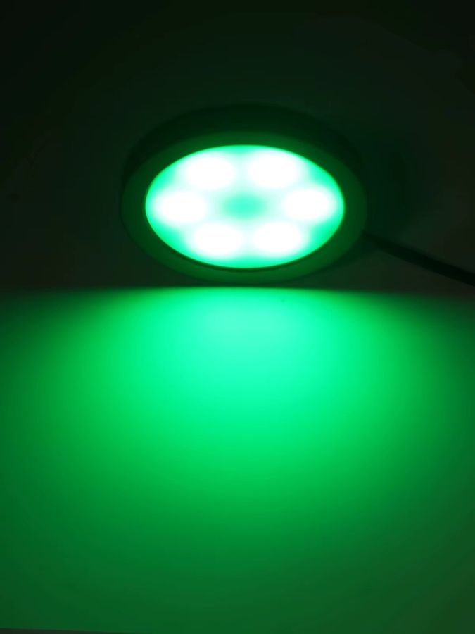 KISUFU RGB-Unterschrankleuchte in Schwarz mit 24-Tasten-Fernbedienung, dimmbar, USB-betrieben, 3 W - Bild 6