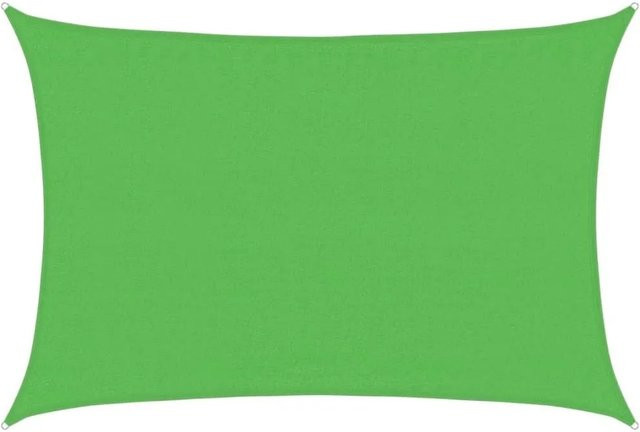 vidaXL Sonnensegel aus HDPE in Hellgrün, Rechteckig, B x T: 4,5 x 3,5 m - Bild 1