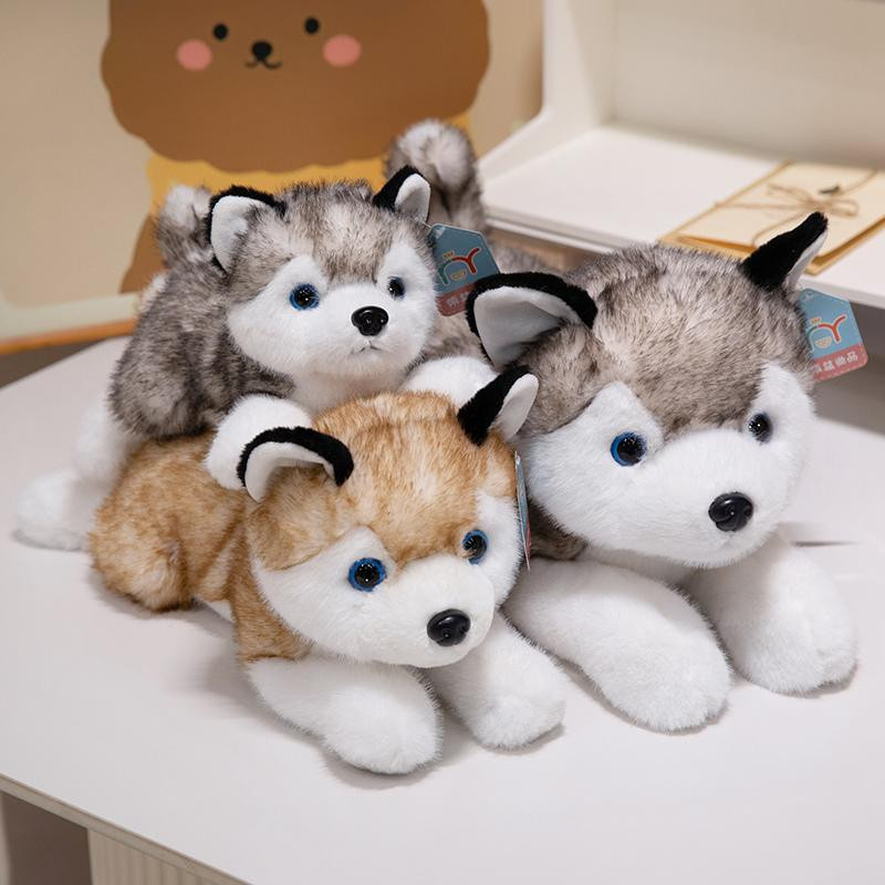 GDzaccly Husky Plüschpuppe Hundekissen Plüsch - Bild 3