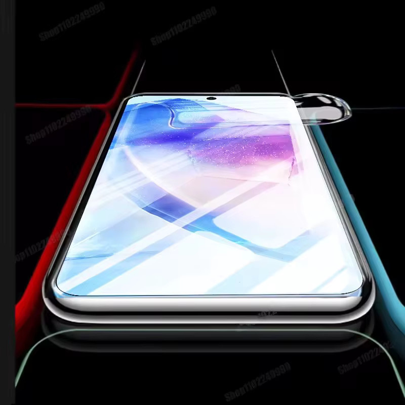 3er-Pack Hydrogel-Schutzfolie für Samsung Galaxy M55s 5G, transparente Vollabdeckung - Bild 4