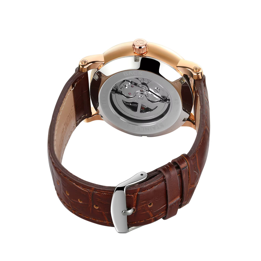 FORSINING Armbanduhr Automatik, Leder, Herren - Bild 3