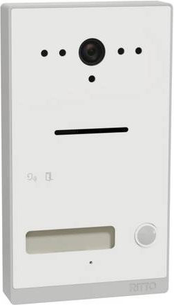Schneider Electric Video-Türstation Video-Intercom in Weiß und Silber für die Aufputzmontage - Bild 1