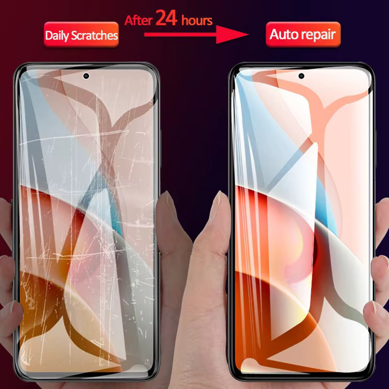 5 Stück Hydrogel-Displayschutzfolie für Xiaomi Redmi Note 15 14 13 12 11 Pro 11S 12S 5G sowie Redmi 15 15C 14C 13C 12C, transparent, weiche Folie - Bild 5