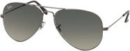 Ray-Ban RB 3025 Sonnenbrille Aviator, Metall, grau, Unisex - Bild 1