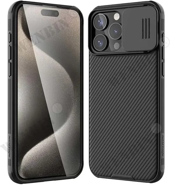 Magnetische Schutzhülle für Apple iPhone 11 bis 16 Pro Max Plus mit Magsafe Wireless Charging und Kameralinsenschutz in Schwarz oder Grün - Bild 1