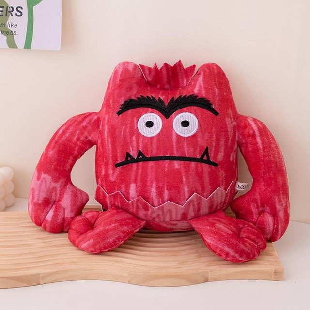 Kawaii Bunte Monster Plüschpuppe, Stofftier, 7-teiliges Set, bunt/mehrfarbig - Bild 1