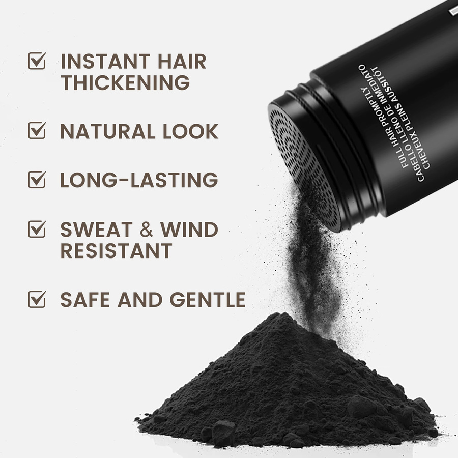 Adglamful Hair Fiber Powder, 30 g, für feines Haar, Unisex - Bild 2