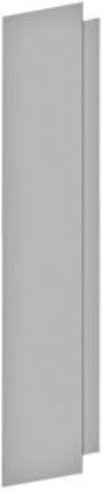 Siemens ALPHA 160 DIN Trennwand senkrecht aus Kunststoff in Grau, Höhe: 45 cm - Bild 1