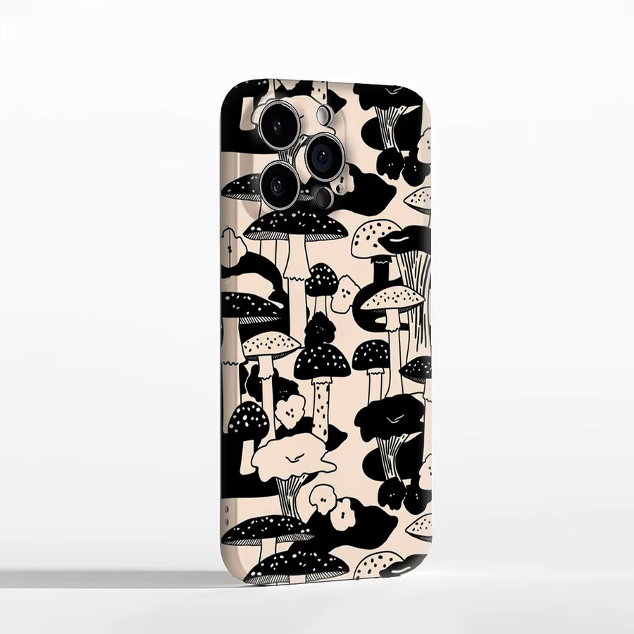 Pilzwald Handyhülle mit Magnetfunktion für iPhone 17 16 15 14 13 Pro Max Plus in Multicolour, robuste Doppel- und Einzelschicht-Schutzhülle - Bild 3
