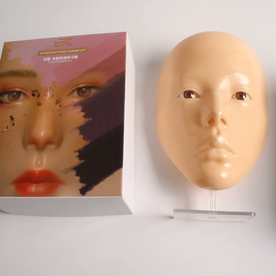 Mona Makeup Board Silikon-Übungspad, Unisex - Bild 2