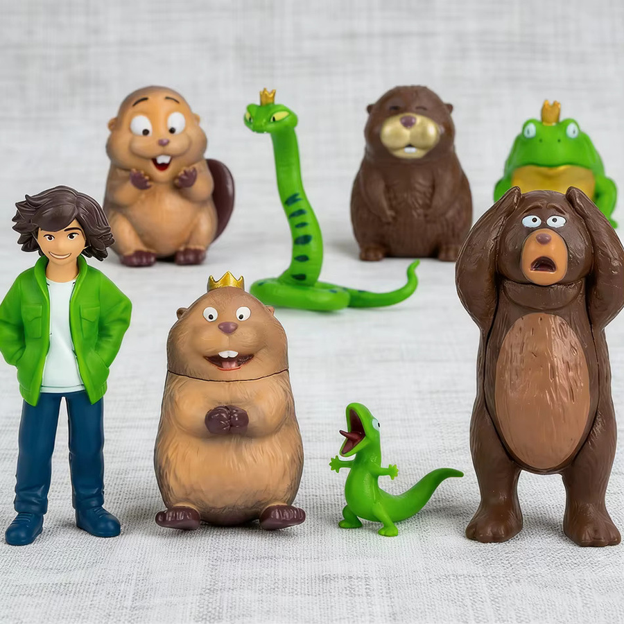 Bandai Disney Pixar Hoppers Beaver Transformation Plan Actionfiguren, 24-teiliges Set, ab 3 Jahren - Bild 5
