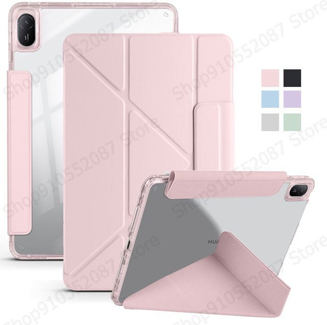 Smart Fold Magnetische Acryl Hülle für Huawei MatePad 11.5s 2026 in Blau und Pink - Bild 1