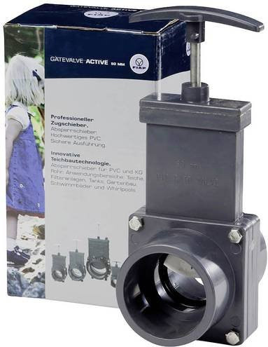 FIAP GateValve Active 2423 Absperrschieber in Grau, Durchmesser: 50 mm, Höhe: 180 mm - Bild 1