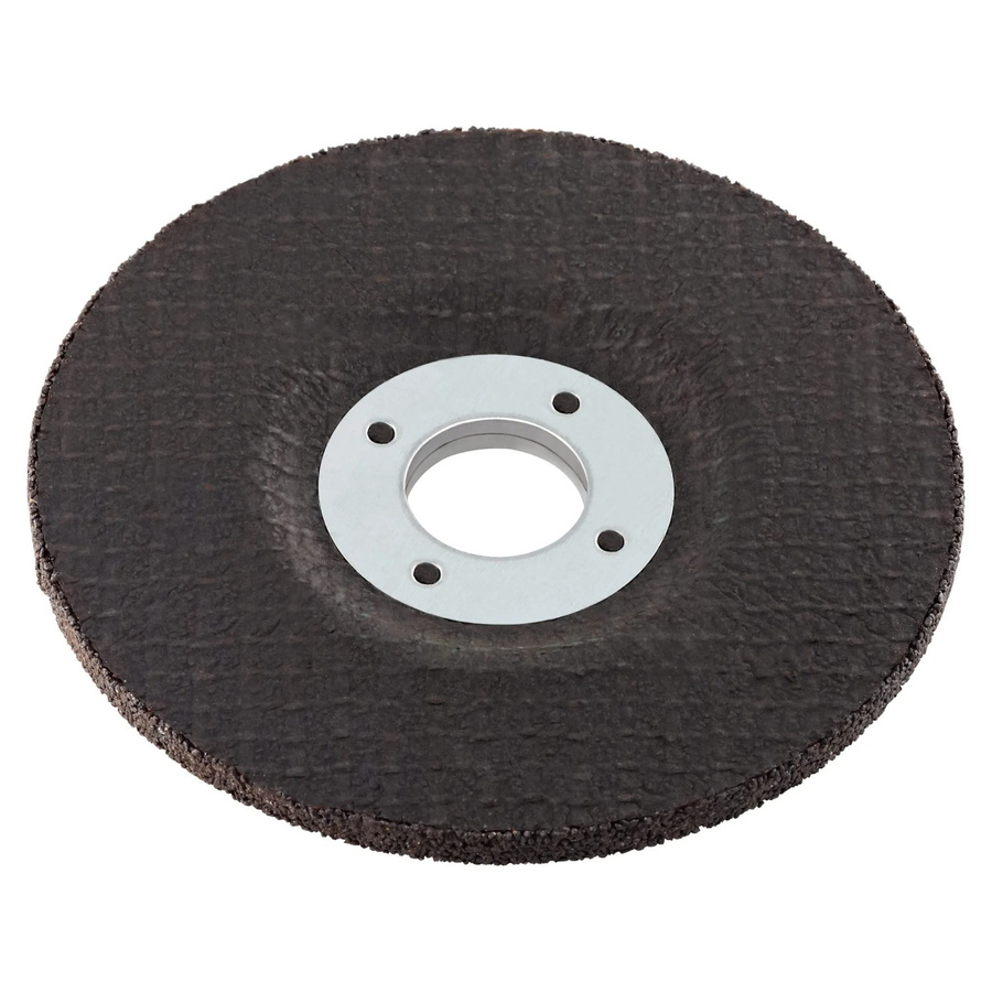 LUX-TOOLS Gewebeschruppscheibe gekröpft für Stein, Durchmesser: 125 mm, Schwarz - Bild 2