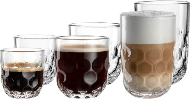 Leonardo Barista-Set Gocce 6-teiliges Gläser-Set aus transparentem Glas - Bild 1