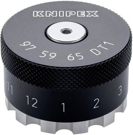 Knipex 97 59 65 DT1 Kontaktaufnahme Schwarz für 0,14 bis 6 mm² - Bild 1
