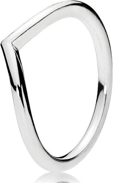 YIRAN Jewelry Wishbone Ring Set, 925 Silber, Kristall, Damen - Bild 1