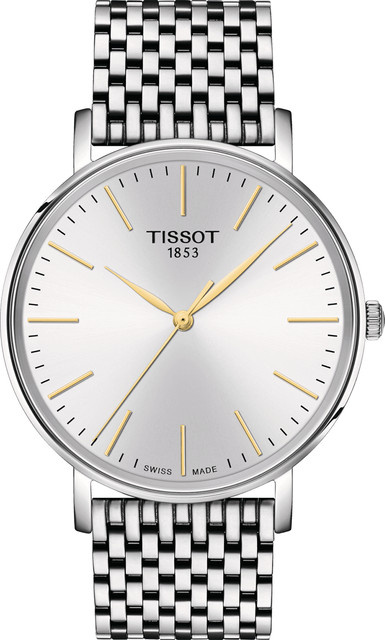 Tissot Armbanduhr Edelstahl, Quarz, 40 mm, Unisex, Weiß - Bild 1