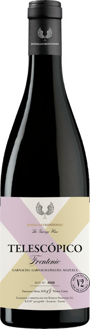 Bodegas Frontonio Telescopico Rotwein Garnacha 2023, Valdejalón, 0,75 l - Bild 1