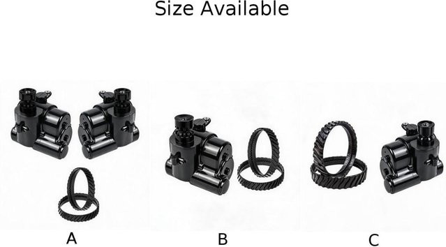 3-teiliges Reparaturset Zodiac Baracuda MX8 MX8EL Elite Ersatzteilset in Schwarz R0524700 R0524800 R0526100 - Bild 1