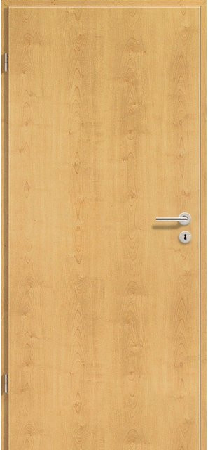 Zimmertür GetaDoor CPL-Laminat Holznachbildung Ahorn, Anschlag Links, B: 61 cm, H: 198,5 cm - Bild 1