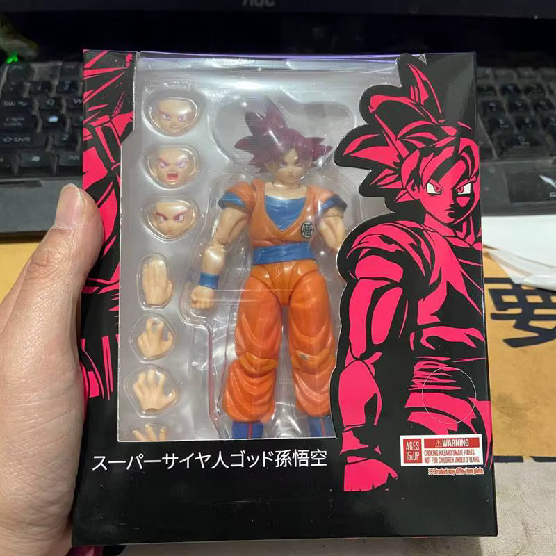 Bandai Dragon Ball Wukong Reichsherr Faust vs. Rustrans Super Saiyajin, Handheld-Ornament-Sammlung, ab 14 Jahren - Bild 3