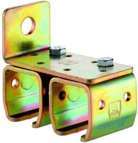 HELM Doppelwandbefestigungsmuffe 501 D aus verzinktem Stahl, B/T/H: 16,5 x 13,0 x 9,0 cm - Bild 1
