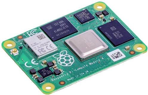 Raspberry Pi Compute Module 4 CM4102032 mit 2GB RAM, 32GB eMMC und Wifi in Grün - Bild 1