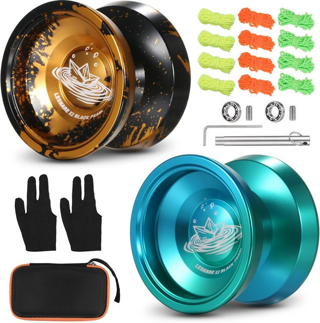 TOMTOP JMS Yoyo Ball aus Aluminiumlegierung 2-teiliges Set - Bild 1