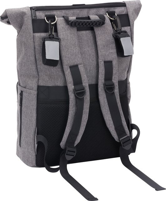 Fillikid Wickelrucksack Tokio Rolltop in Grau, B/H/T: 35 x 50 x 18 cm - Bild 1