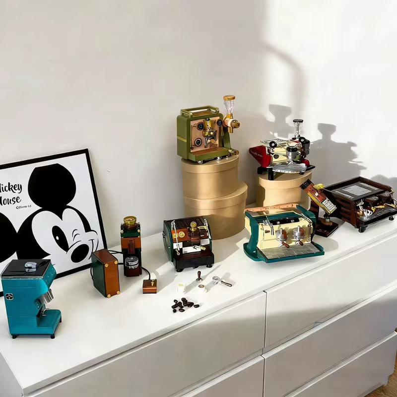 Decool Vintage Kaffeemaschine, Bauklötze, Modellbausatz - Bild 2