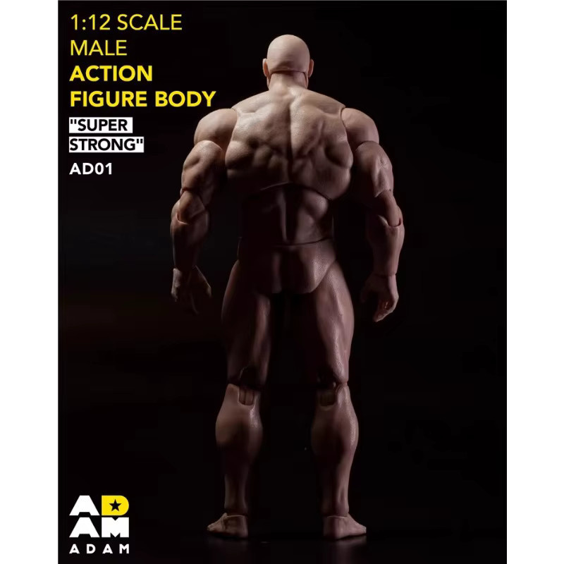 MUFF TOYS Adam Actionfigur, Maßstab 1:12, voll beweglich - Bild 1